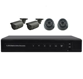 4 채널 P2P AHD DVR 장비, HD 720P 4CH AHD 장비, AHD CCTV 사진기 도난 방지 시스템
