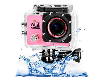 x4 디지털 방식으로 Zom를 가진 사진기가 분홍색 수중 오디오 가득 차있는 HD에 의하여 1080P