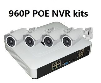 1.3 IP 사진기, 960P 4 CH HD NVR 장비를 위한 메가픽셀 NVR 기록병