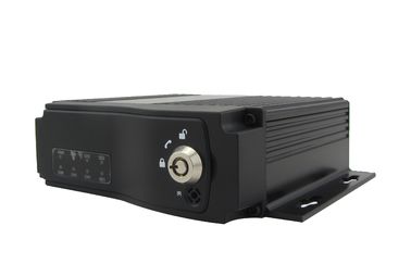 AHD 720p 해결책에 있는 이동할 수 있는 차량 DVR 4 사진기는 선택 3G 4G GPS WIFI를 지원합니다