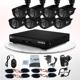 영상 감시 적외선 LED CCTV 옥외 비바람에 견디는 700TVL CCTV 사진기 DVR 장비