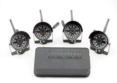 TF 카드 지원을 가진 2.4G P2P RF 디지털 방식으로 4 수로 DVR 도난 방지 시스템